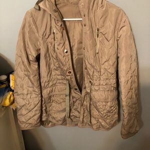 Quilted Button Down Jacket